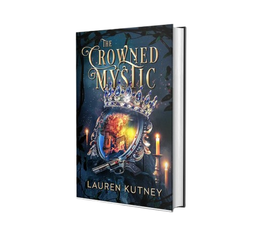 The Crowned Mystic book cover by Lauren Kutney