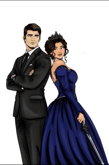Elena and Alexei from The Crowned Mystic: Endgame